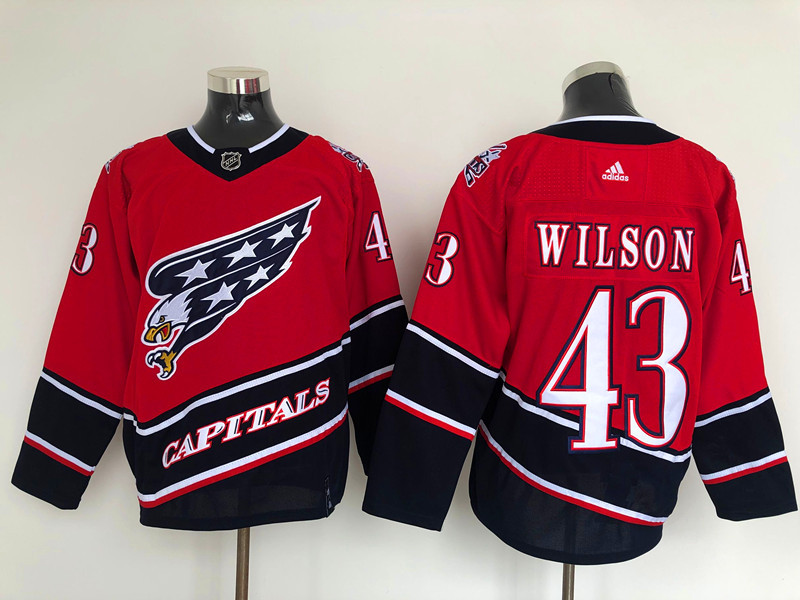 Men's Washington Capitals Tom Wilson #43 Red Jersey